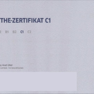 Buy B2 GOETHE zertifikat & TELC b1 Certificates-Buy GOETHE Certificate without exam